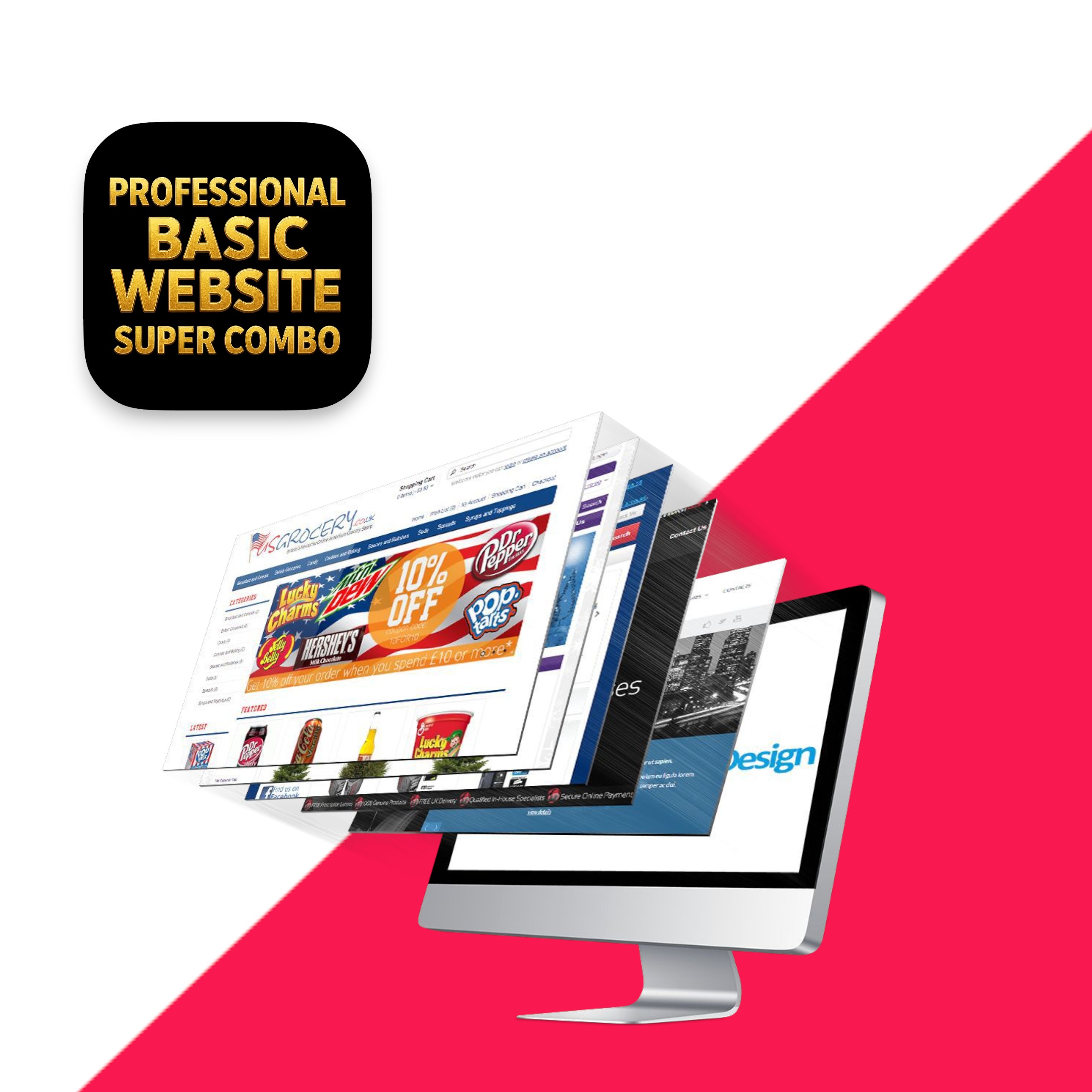 Professional Basic website Super combo Pack