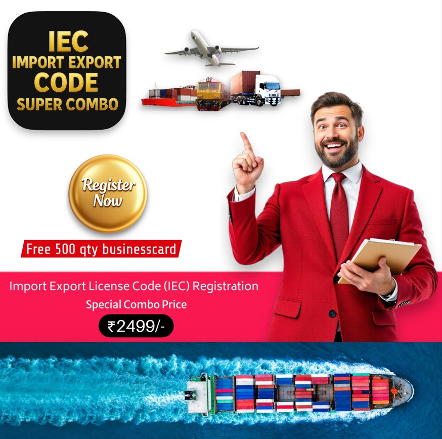 Import Export License ( IEC Code ) Registration Super Combo