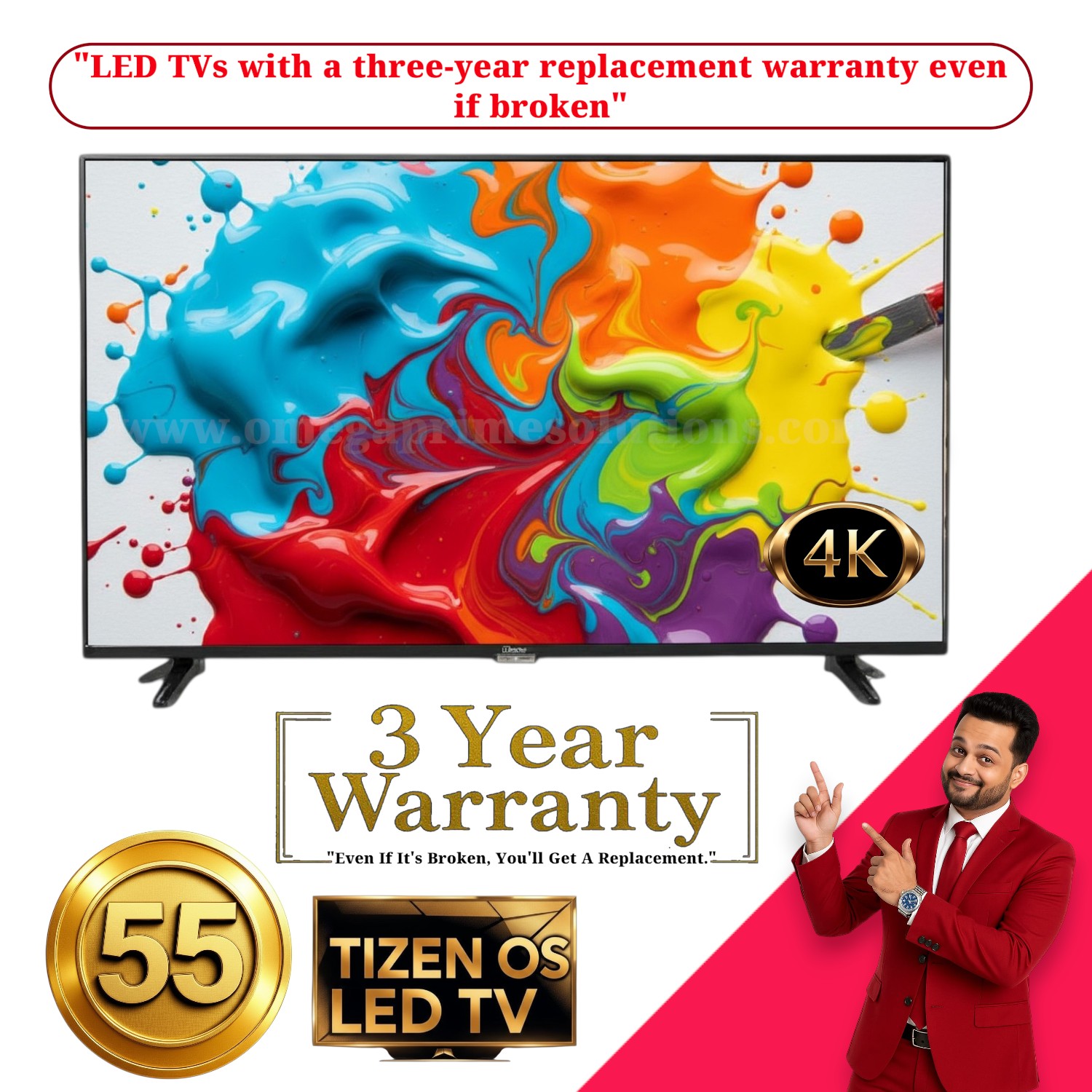 Eyeplus 4k Tizen 55 inch Led Tv