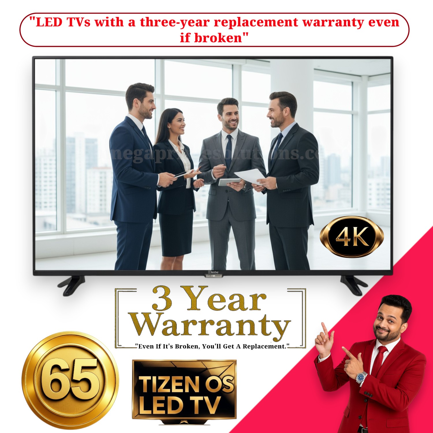 Eyeplus Tizen Os 4K 65inch Led Tv 