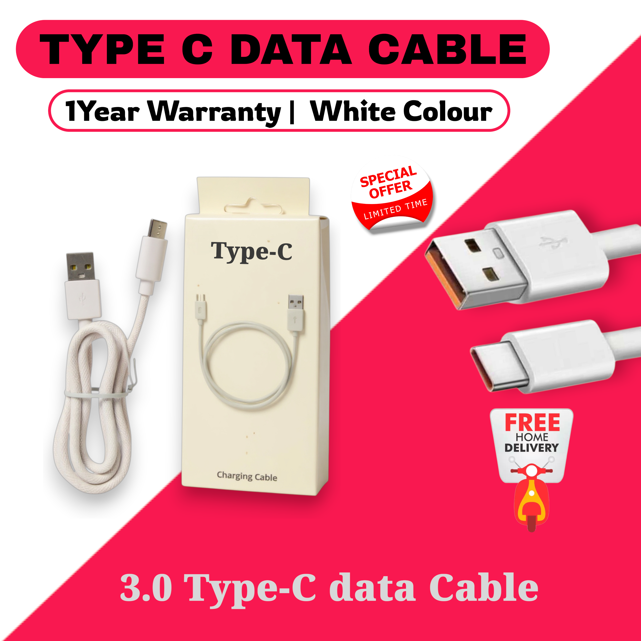 Type C 3.0 USB Data cable  
