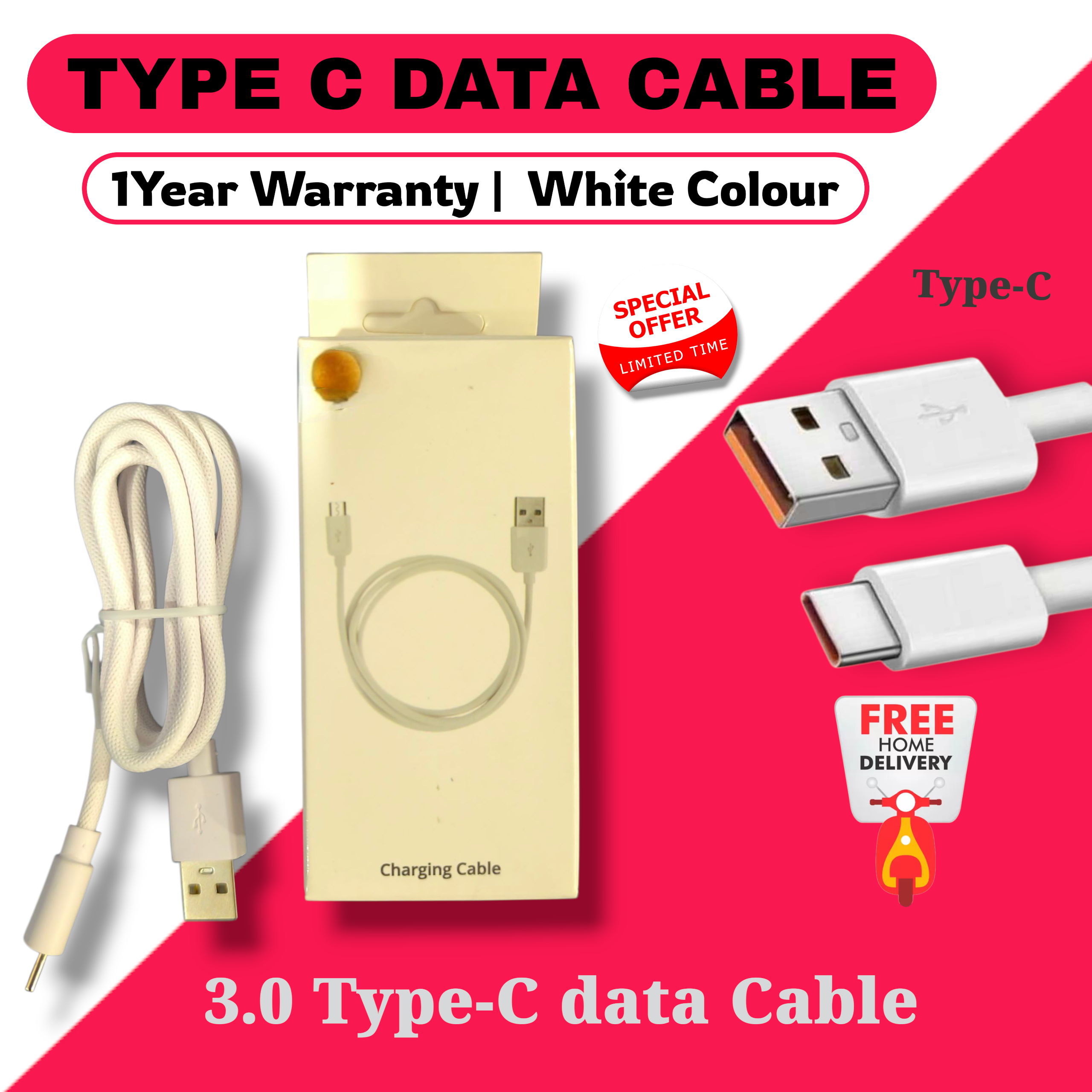 Type C 3.0 USB Data cable  